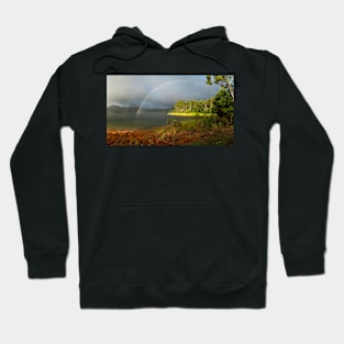 Rainbow, Lake Baroon, Maleny Queensland Hoodie